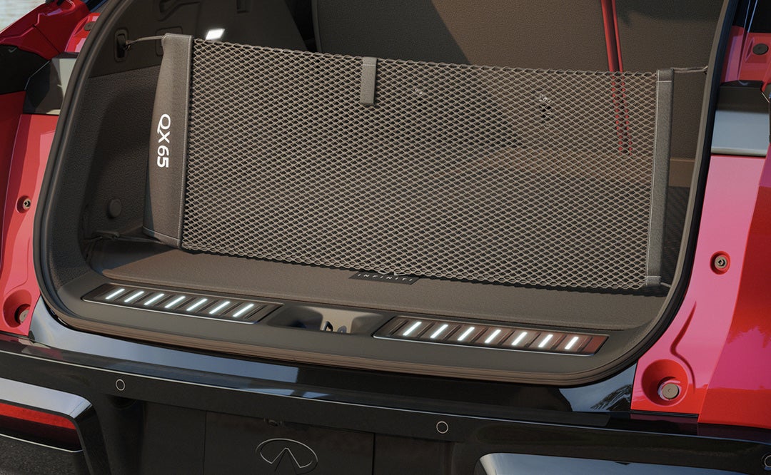 INFINITI QX50 using InTouch infotainment system